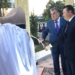 Президент открыл в Душанбе реконструированный парк «Молодежное озеро» . Фото пресс- службы Президента РТ