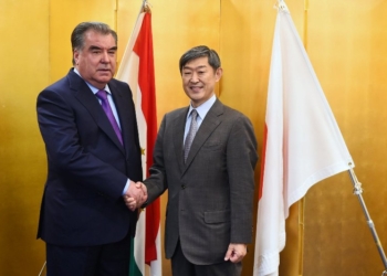 Президент Таджикистана встретился с главой JICA