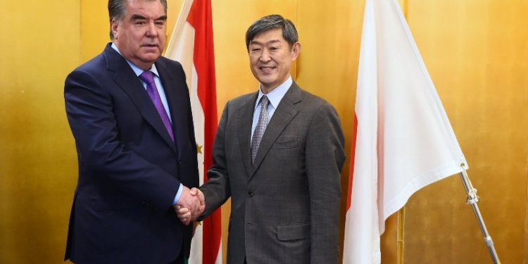 Президент Таджикистана встретился с главой JICA