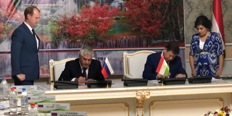 Главы МВД Таджикистана и России утвердили план работы на 2019 год