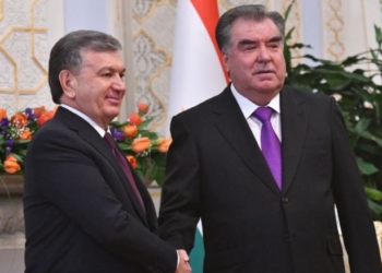 Шавкат Мирзиёев поздравил Эмомали Рахмона с днем рождения