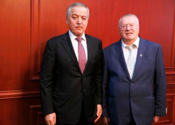 Глава МИД Таджикистана принял Владимира Жириновского