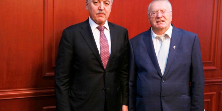 Глава МИД Таджикистана принял Владимира Жириновского