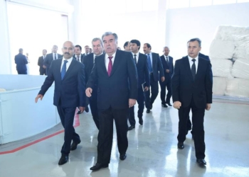 В Дангаре с участием президента открылись еще несколько объектов