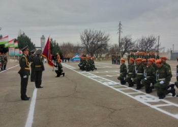 60 новобранцев КЧС приняли накануне воинскую присягу