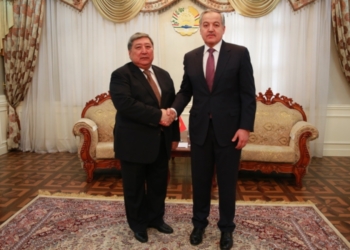 Глава МИД Таджикистана принял нового посла Кыргызстана