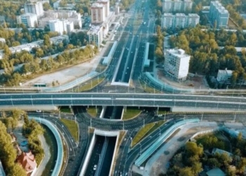 Вторая транспортная эстакада в Душанбе построена на 30%