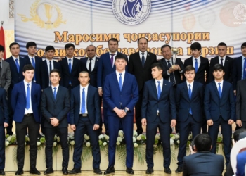 Юношеская сборная Таджикистана признана командой года