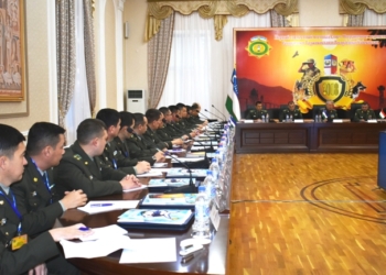 Погранведомства Таджикистана и Узбекистана провели первый совместный военный совет