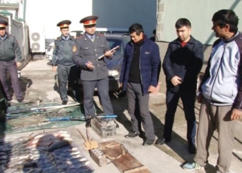 В Кубодиене задержаны трое браконьеров, глушивших рыбу с помощью электротока