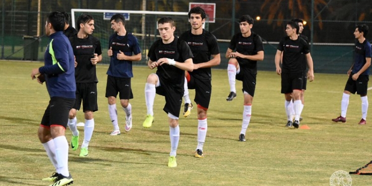 Олимпийская сборная Таджикистана (U-23) начала сбор в Душанбе