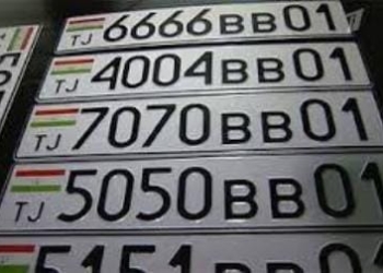 Автомобильные госномера в Таджикистане снова видоизменятся?