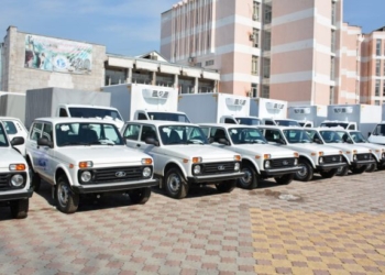 Центры иммунопрофилактики Таджикистана получили  новые автомобили