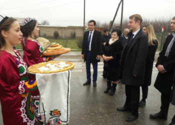 Украинские дипломаты ознакомились с промышленным сектором Леваканта