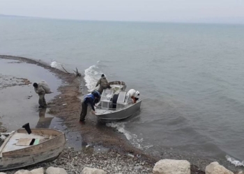 На «Таджикском море» задержали четверых «рыболовов»