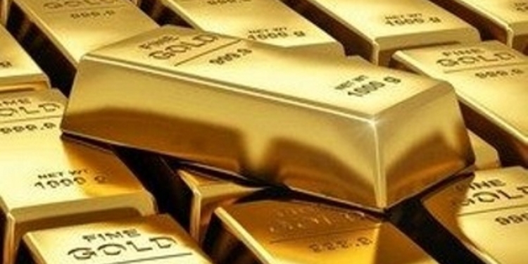 Цена тройской унции золота снизилась на $0,95