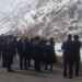 Иностранным дипломатам показали опасные участки автодороги Душанбе-Худжанд
