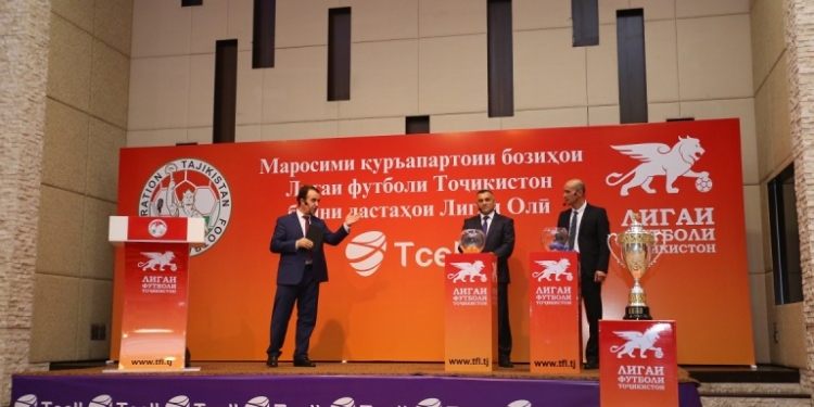 Tcell и Футбольная Лига Таджикистана провели жеребьевку календаря чемпионата Таджикистана-2019