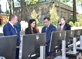 КЧС Таджикистана получил от ОБСЕ партию оргтехники