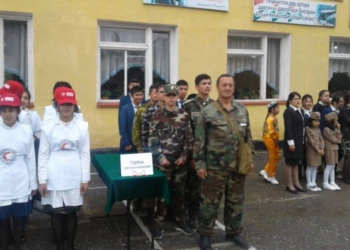 Школьников Дж.Расуловского района обучают реагировать на ЧС