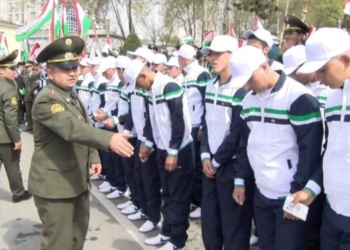 Весенний армейский призыв в Таджикистане выполнен на 100%
