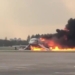 В Шереметьево аварийно сел и загорелся Superjet «Аэрофлота». Погиб 41 человек