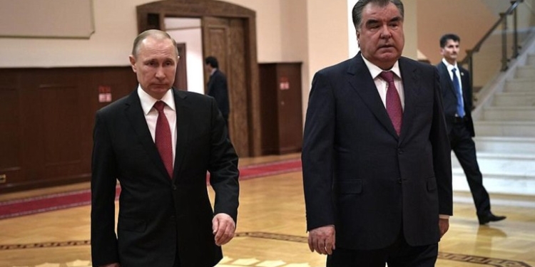 Эмомали Рахмон и Владимир Путин проведут переговоры в Душанбе