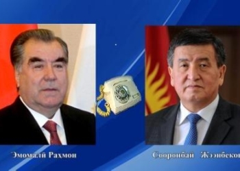 Президенты Таджикистана и Кыргызстана провели телефонный разговор