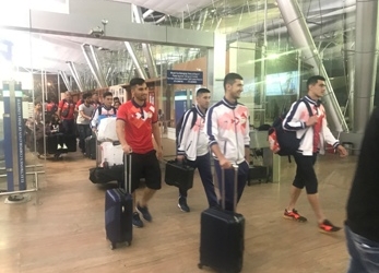 Сборная Таджикистана прибыла в Индию на турнир Hero Interсontinental Cup 2019