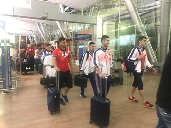 Сборная Таджикистана прибыла в Индию на турнир Hero Interсontinental Cup 2019