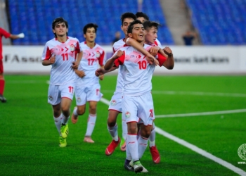 Юношеская сборная Таджикистана (U-16) одержала первую победу в чемпионате CAFA -2019