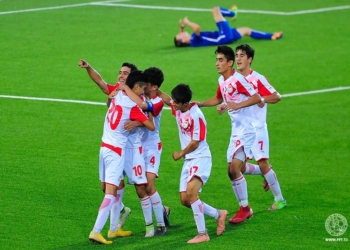 Юношеская сборная Таджикистана (U-16) одержала вторую победу в чемпионате CAFA-2019