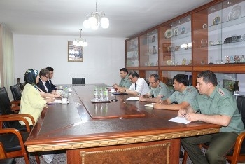 Глава КЧС Таджикистана принял делегацию Европейского Бюро ВОЗ