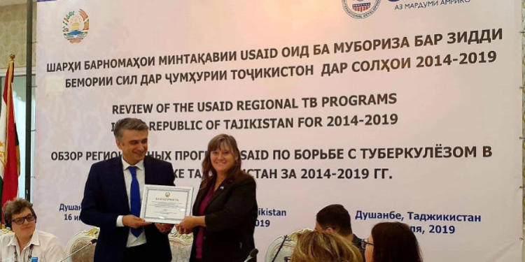 В Душанбе отметили достижения USAID по борьбе с туберкулезом в Таджикистане