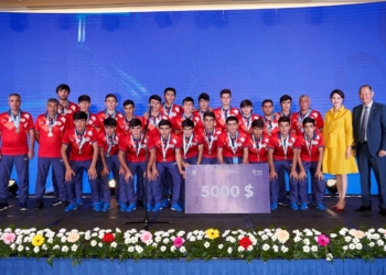 Юношеская сборная Таджикистана (U-16) – серебряный призер кубка президента  Казахстана