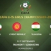 Женская юниорская сборная Таджикистана выступит на чемпионате CAFA-2019 в Ташкенте