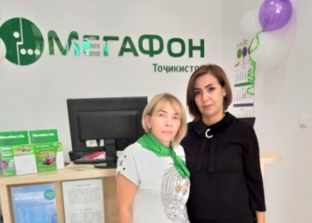 МегаФон Таджикистан открыл новый салон в Гулистоне