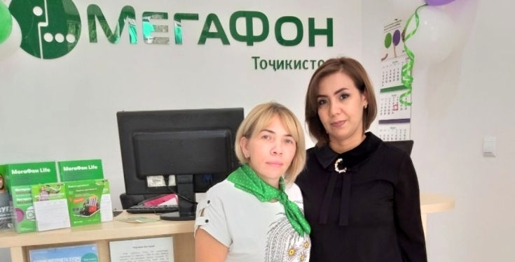 МегаФон Таджикистан открыл новый салон в Гулистоне