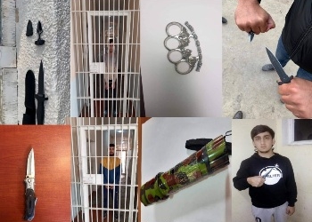 Операция «Нож» в Душанбе продолжается. Изымаются ножи, кастеты, электрошокеры