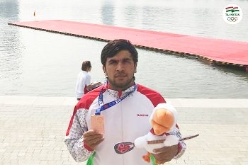 Ш.Даминов принес Таджикистану вторую медаль чемпионата Азии по гребле на байдарках и каноэ