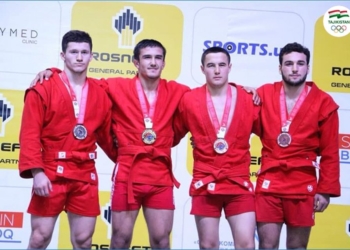 Таджикский борец завоевал «золото» на чемпионате мира среди молодежи по самбо