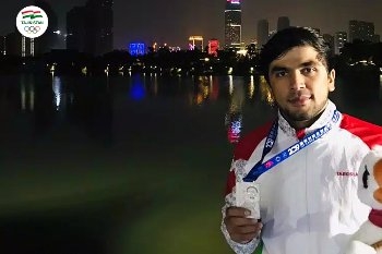 Шахриер Даминов завоевал «серебро» на чемпионате Азии по гребле на байдарках и каноэ