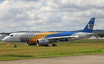 «Сомон Эйр» получит два самолета Embraer E190E2