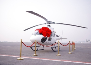 Авиакомпания “Сомон Эйр” презентовала вертолёт Airbus H125