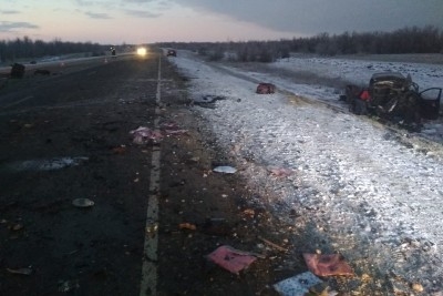 Двое граждан Таджикистана погибли в ДТП под Оренбургом
