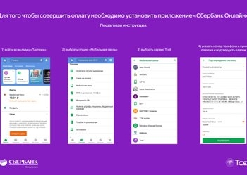 Оплачивайте услуги Tcell из России через «Сбербанк Онлайн»!