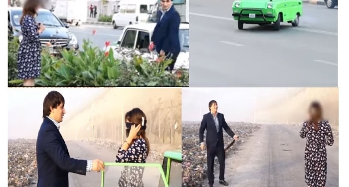 Видео с мусорной свалки. Столичный блогер решил «попранковать». Его не поняли
