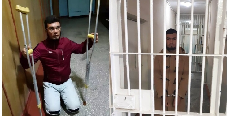 В Душанбе задержан лже-инвалид-попрошайка