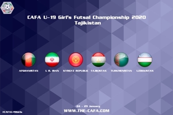 В Душанбе пройдет чемпионат CAFA-2020 по футзалу среди девушек