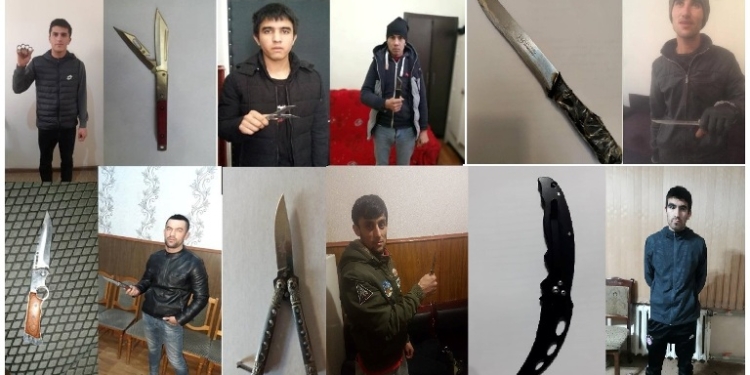 С начала января в Душанбе в рамках операции «Нож» задержаны 8 человек